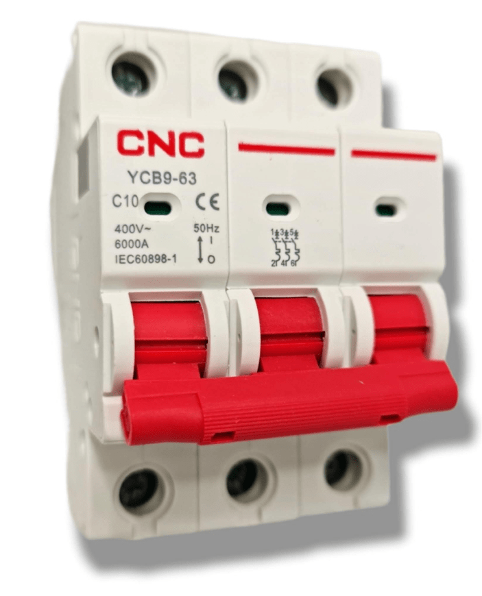 INTERRUPTOR TERMOMAGNETICO 3P C 16A 6KA2