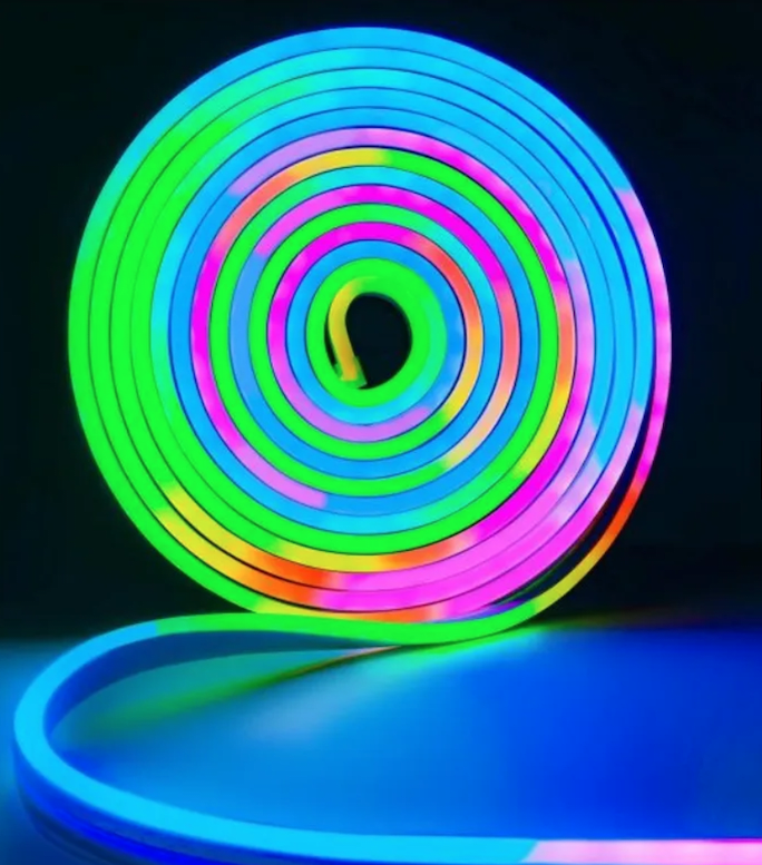 CINTA LED NEON 220V V-STR-5806-5050-30D-RGB 5MTS 0