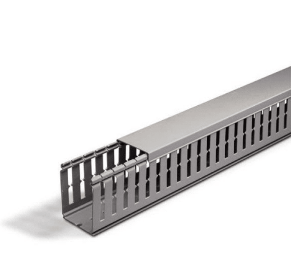 Canaleta Ranurada PVC 60×80 mm – 2 Metros2