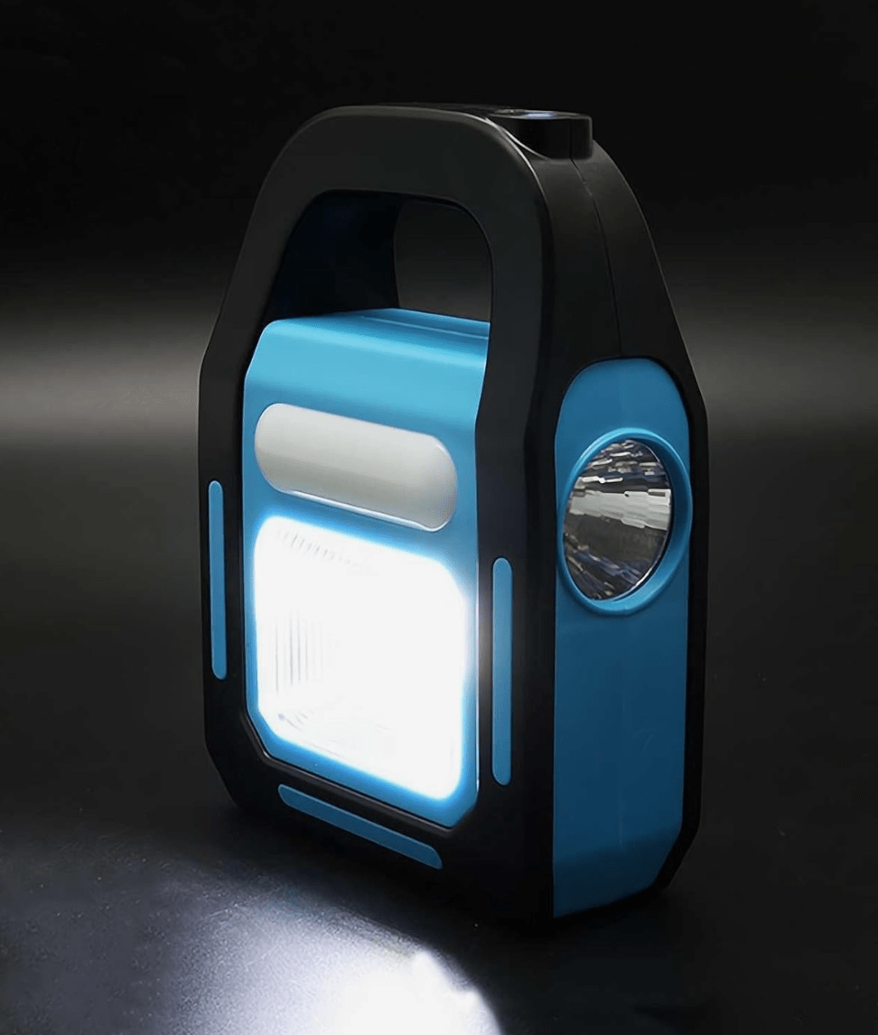 LINTERNA LED SOLAR USB 50W 6500K V-EM-68504