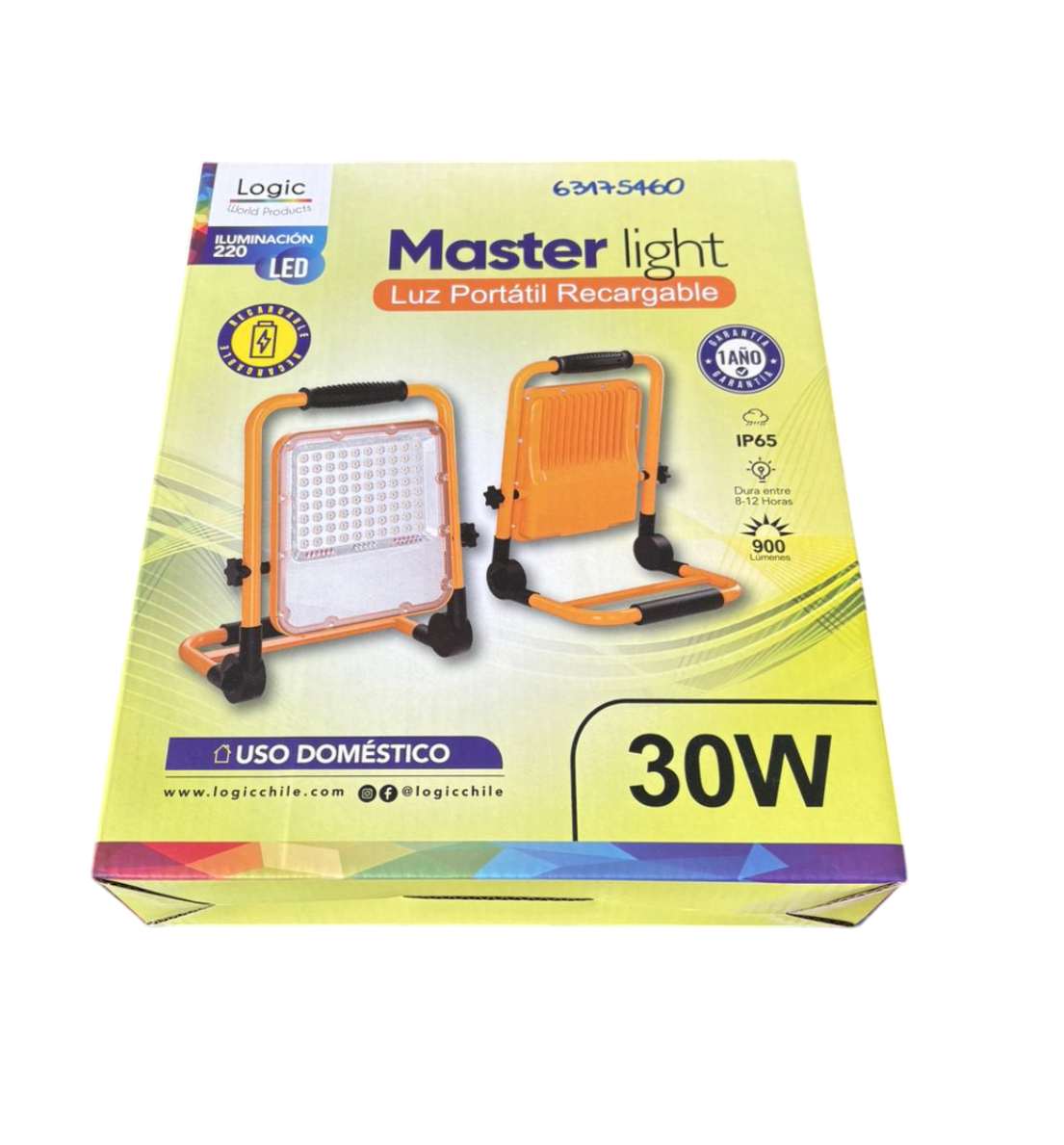 Foco LED Portátil Recargable Master Light 30W - Potencia en Movimiento4