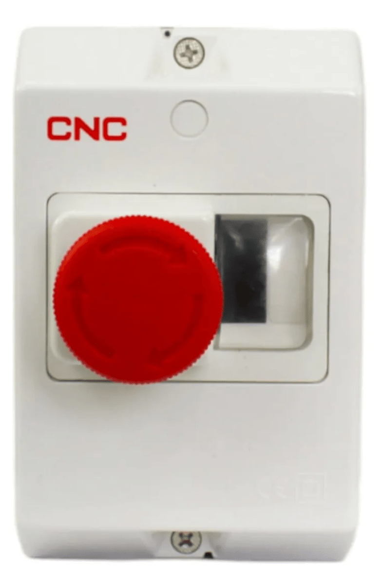 Caja Guardamotor con Botón de Emergencia IP652