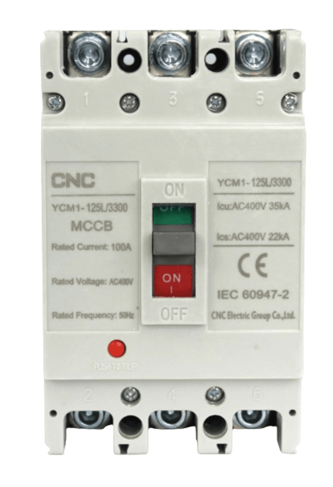 Interruptor de Caja Moldeada Tripolar 100A (35kA) 0