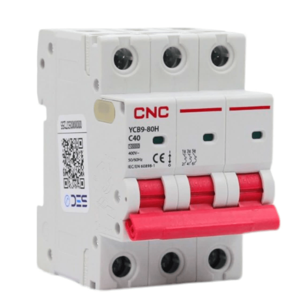 Interruptor Automático Trifásico 40A Curva C (10kA) 0