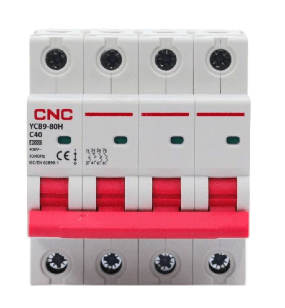 Interruptor Automático Tetrapolar 40A (10kA) - 4 Polos2