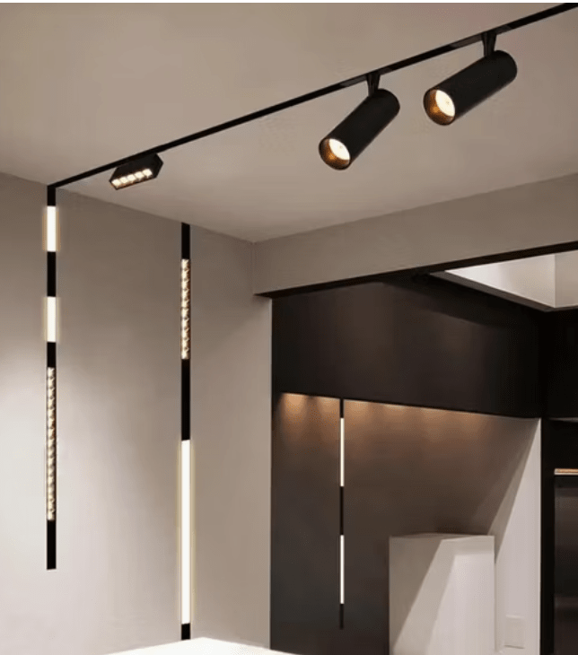 Foco Spot LED 12W Riel Magnético 48V Dirigible (CRI90)2