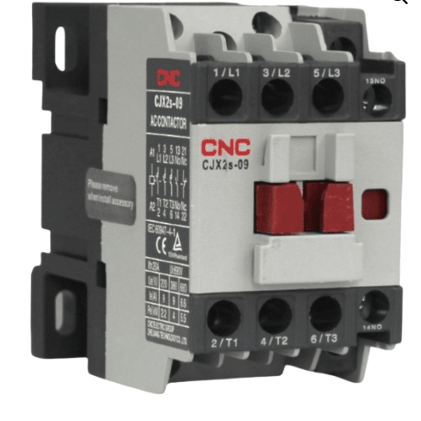 Contactor Trifásico 9A Bobina 220V (1NO + 1NC) - 4kW2