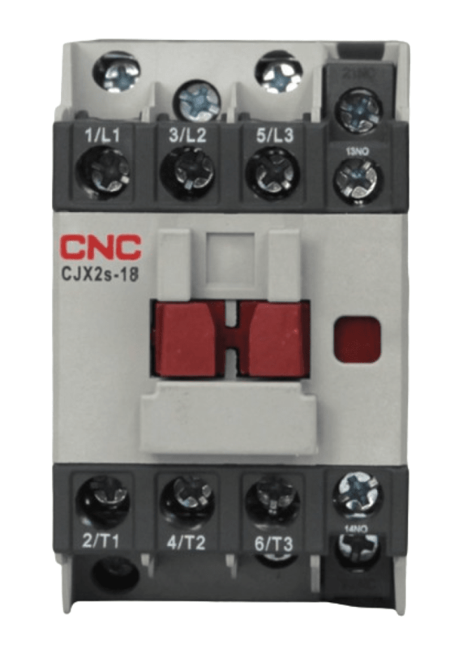 Contactor Trifásico 18A Bobina 220V (1NO + 1NC) - 7.5kW 0