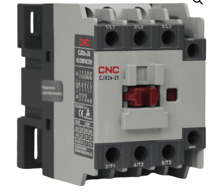 Contactor Trifásico 25A Bobina 220V (1NO + 1NC) - 11kW2