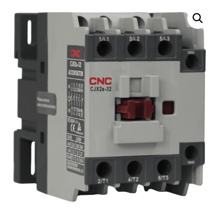 El límite superior de la serie: Fuerza bruta y eficiencia. El Contactor CJX2s de 32 Ampereses el equipo más potente de su clase.2