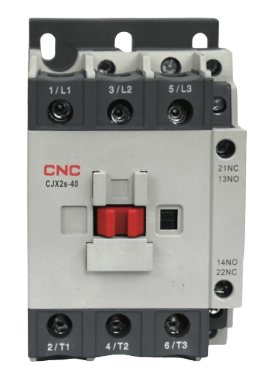 Contactor Trifásico 40A Bobina 220V (1NO + 1NC) - 18.5kW 0