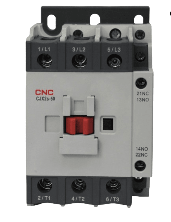 Contactor Trifásico 50A Bobina 220V (1NO + 1NC) - 22kW 0