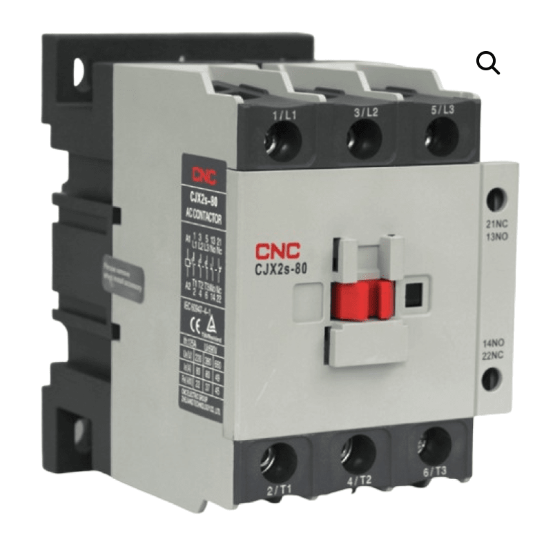 Contactor Trifásico 80A Bobina 220V (1NO + 1NC) - 37kW2