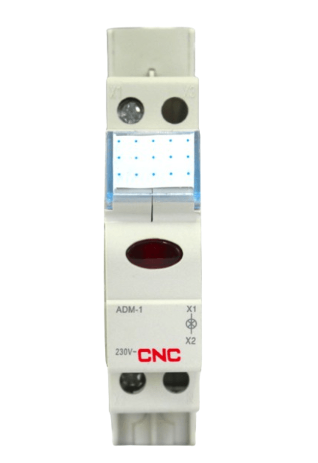 Piloto LED Rojo AMD a Riel DIN 230VAC 0