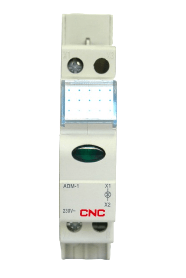 Piloto LED Verde Modular AMD a Riel DIN 230VAC 0