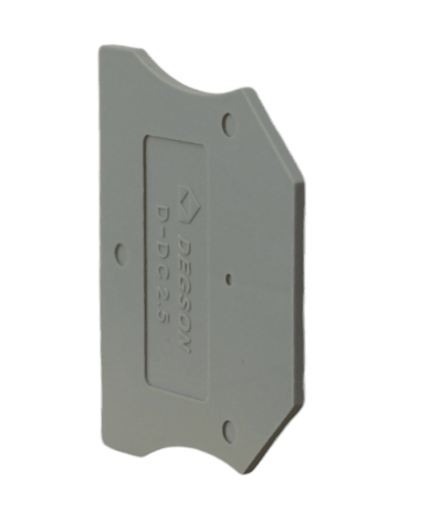 Tapa Final para Bornes 2.5mm - 4mm D-DC 2.5 0