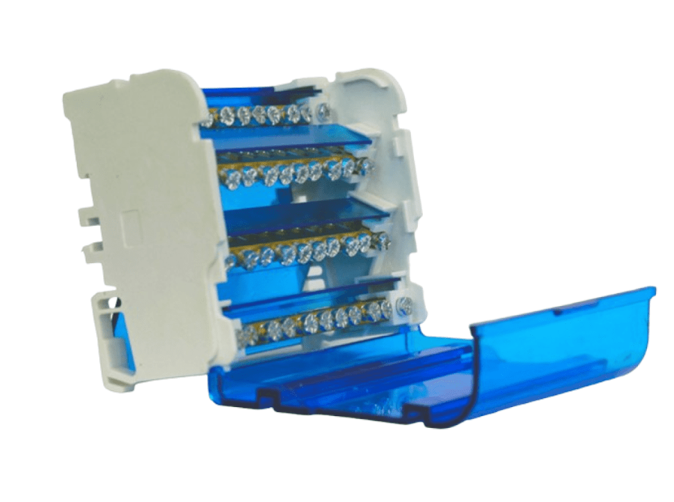 Repartidor Tetrapolar 4x11 Posiciones (125A / 500VAC)2
