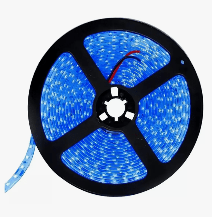 Cinta LED Azul Sin Silicona 60 LED/m (12V)2