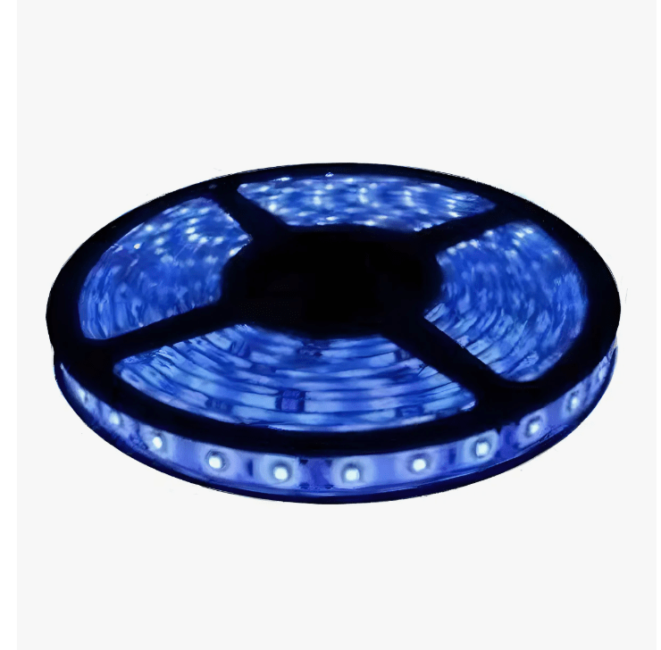 Cinta LED Azul Sin Silicona 60 LED/m (12V)3