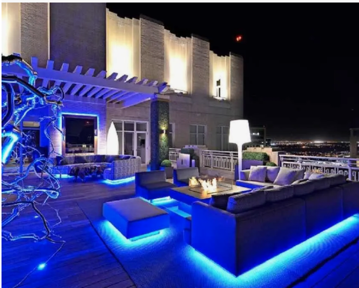 Cinta LED Azul Sin Silicona 60 LED/m (12V)4