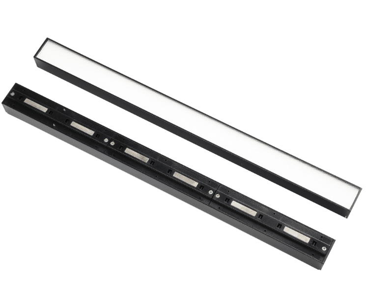 Foco Lineal LED 10W Riel Magnético 48V - Difusor Opal (CRI90) 0