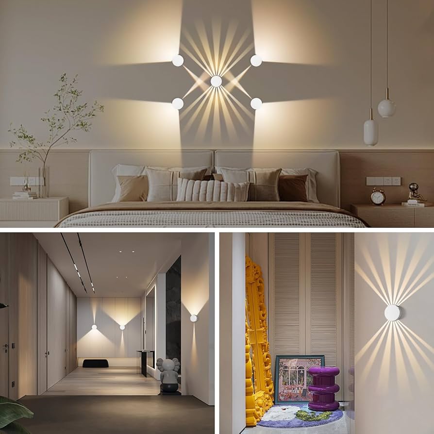 Aplique LED Giratorio 10W 3000K Luz Cálida Interior2