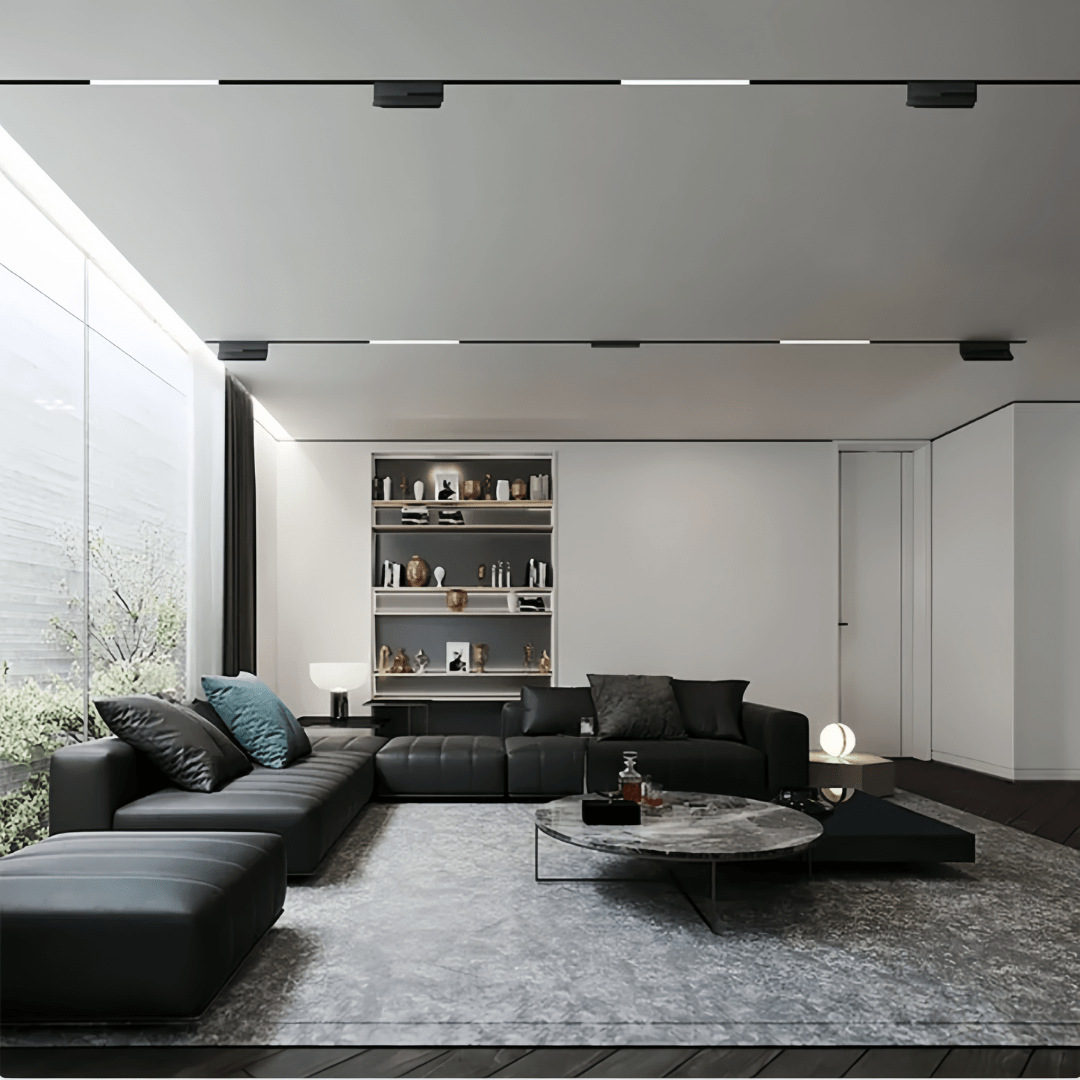 Foco Lineal LED 18W Riel Magnético 48V - Tipo Rejilla (CRI90)2