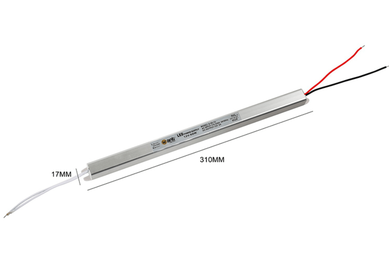 Fuente de Poder Slim 12V 60W
