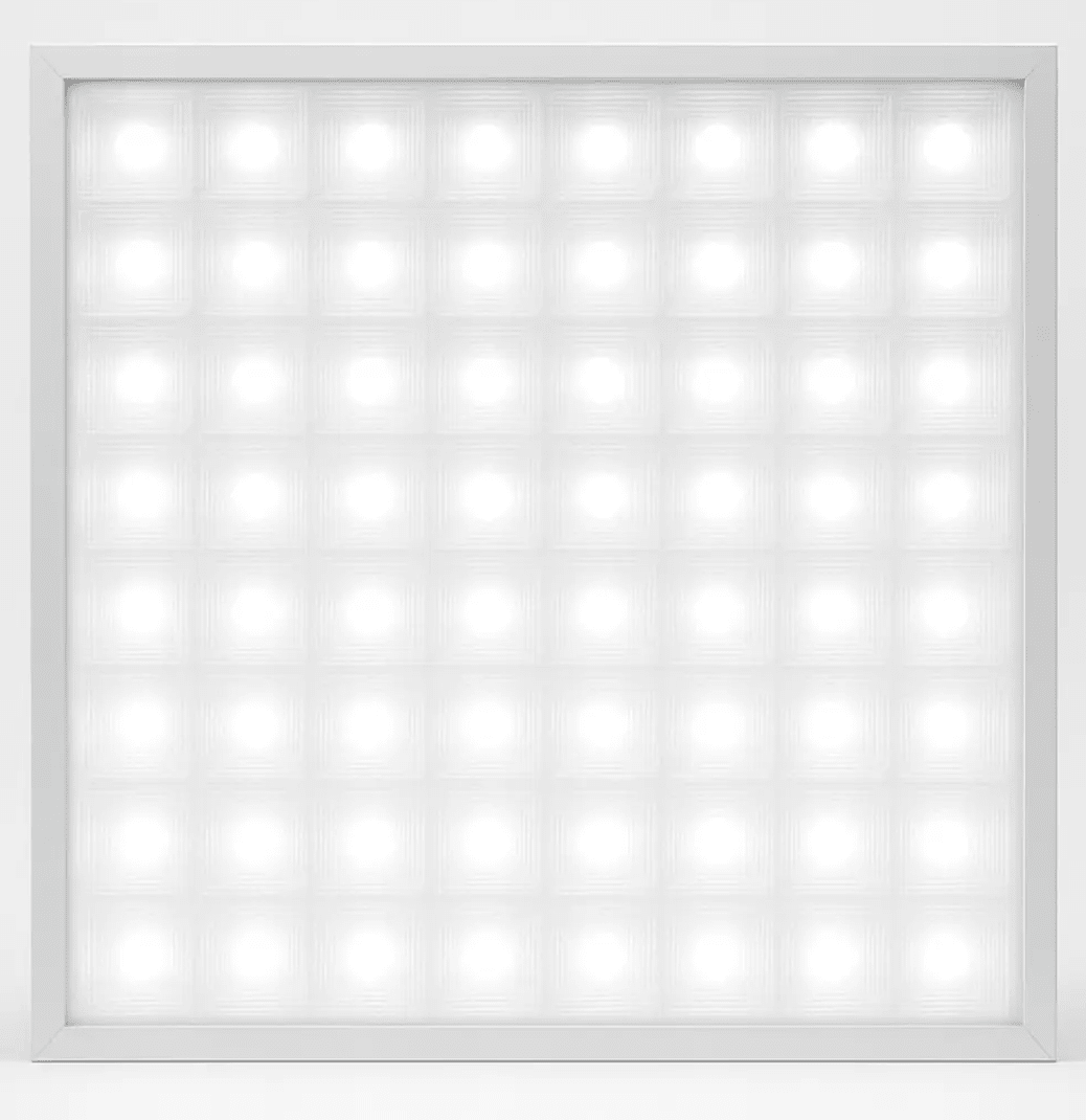 Panel LED de Puntos Slim 48W 600x600x13 mm – Iluminación Uniforme y Eficiente