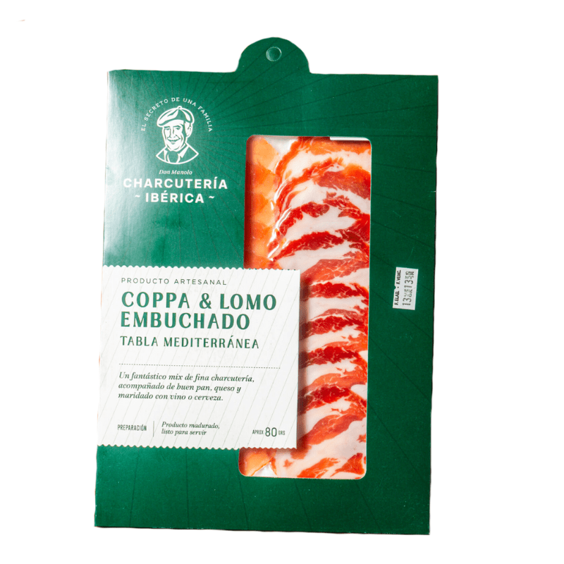 Tabla Mediterranea Coppa y Lomo Embuchado 80g2