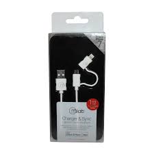CABLE MICRO Y IPHONE USB BLANCO1