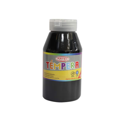 TEMPERA 250 ML NEGRA ARTEL 100209211