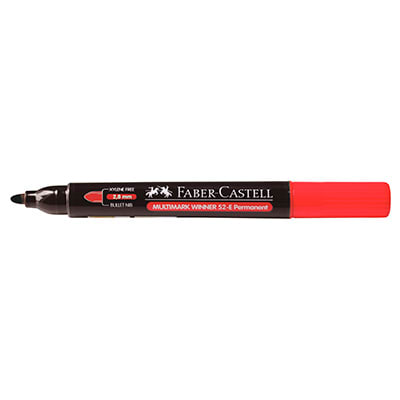 PLUMON PERMANENTE ROJO P/RED. 52E FABER 153021 16522231