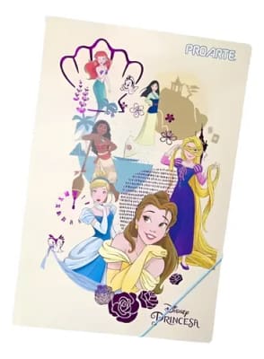 CARPETA C/ELASTICO OFICIO PRINCESAS PROARTE 34002-21
