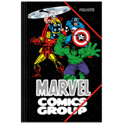 CARPETA C/ELASTICO OFICIO MARVEL PROARTE 34003-01