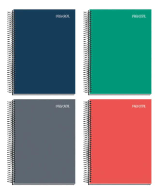 CUADERNO TRIPLE 150 HJS 3 MATERIAS SOFT TOUCH PROARTE 31443-91