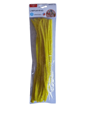 LIMPIA PIPA AMARILLO 30 UNID. X 30 CM MOTARRO DF017-141