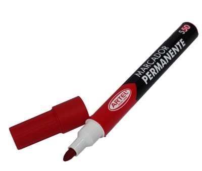 PLUMON PERMANENTE ROJO S50 P/REDONDA ARTEL 200101511