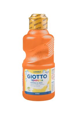 TEMPERA NARANJA 250 ML. LAVABLE GIOTTO 5364051