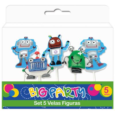 VELA ROBOT 5 UNID. PARTY1