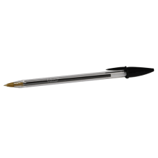 LAPIZ PASTA BIC NEGRO CRISTAL1
