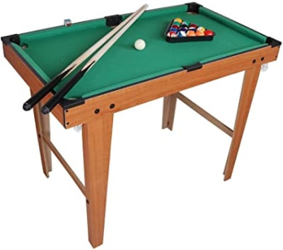 MESA DE POOL CON PATAS 1.24X63 CM 67 CM ALTO 8531