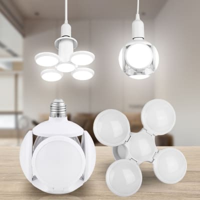 AMPOLLETA 5 LUCES FUTBALL 6500K E27 40W 23CM DIAMET. 0089291