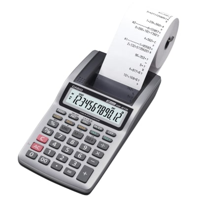 CALCULADORA DE MESON CON ROLLO HR-8RC CASIO 099550  1074381