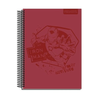 CUADERNO TRIPLE 150 HJS 3 MATERIAS AVENGERS PROARTE 39152-21