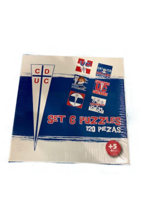 SET 6 PUZZLE TERCIADO 120 PCS U CATOLICA1