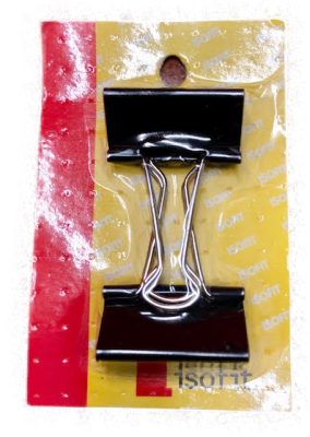BLISTER 2 UNID. DOBLE CLIP 41MM ISOFI1