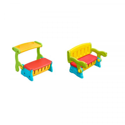 SILLA MESA 2 EN 1 PLASTICA ZK300-12