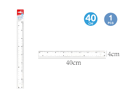 REGLA PLASTICA 40 CM MOTARRO MI044-402