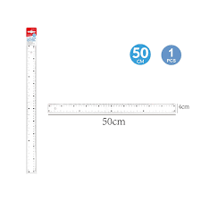 REGLA PLASTICA 50 CM MOTARRO MI044-501